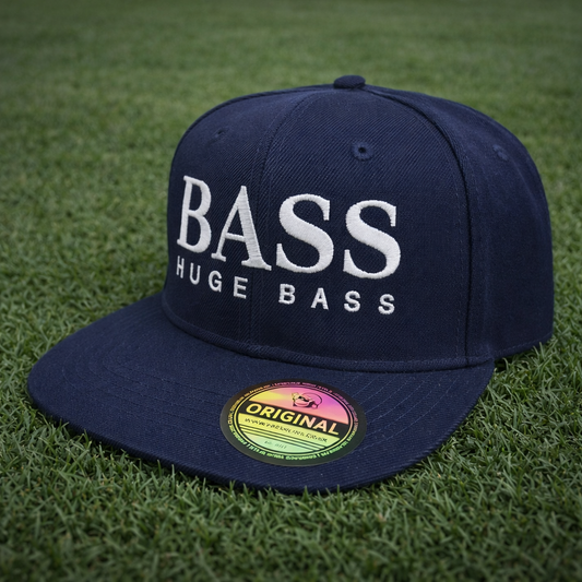 Huge Bass Snapback - Navy