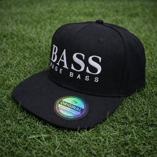 Huge Bass Snapback - Black