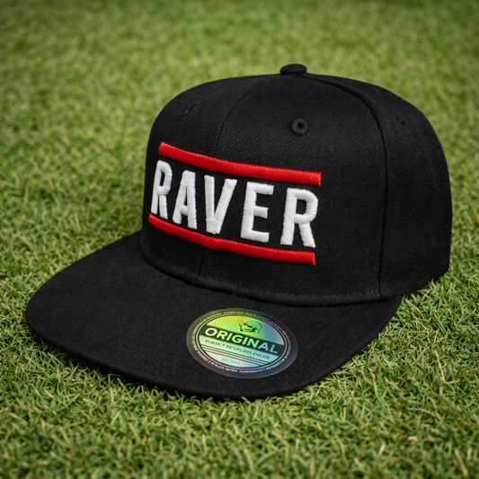 Raver Snapback - Red Line