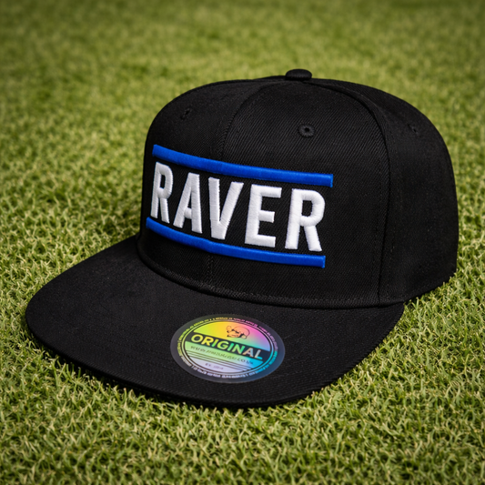 Raver Snapback - Blue Line
