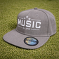 Music Is Life Snapback - Grey
