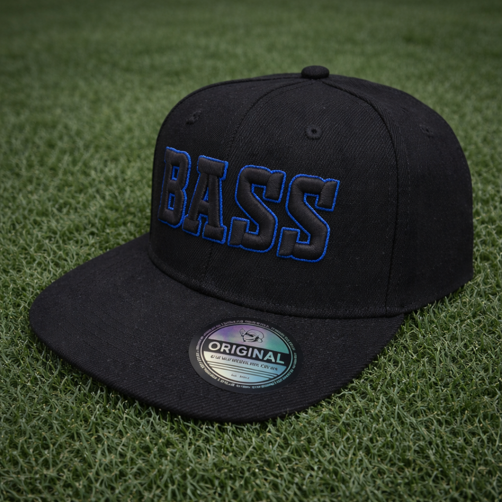 Bass Snapback - Black/Blue