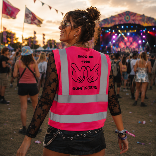 Gunfingers Hi-Vis Vest (Pink)