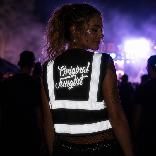 Original Junglist Hi-Vis Vest (Black)
