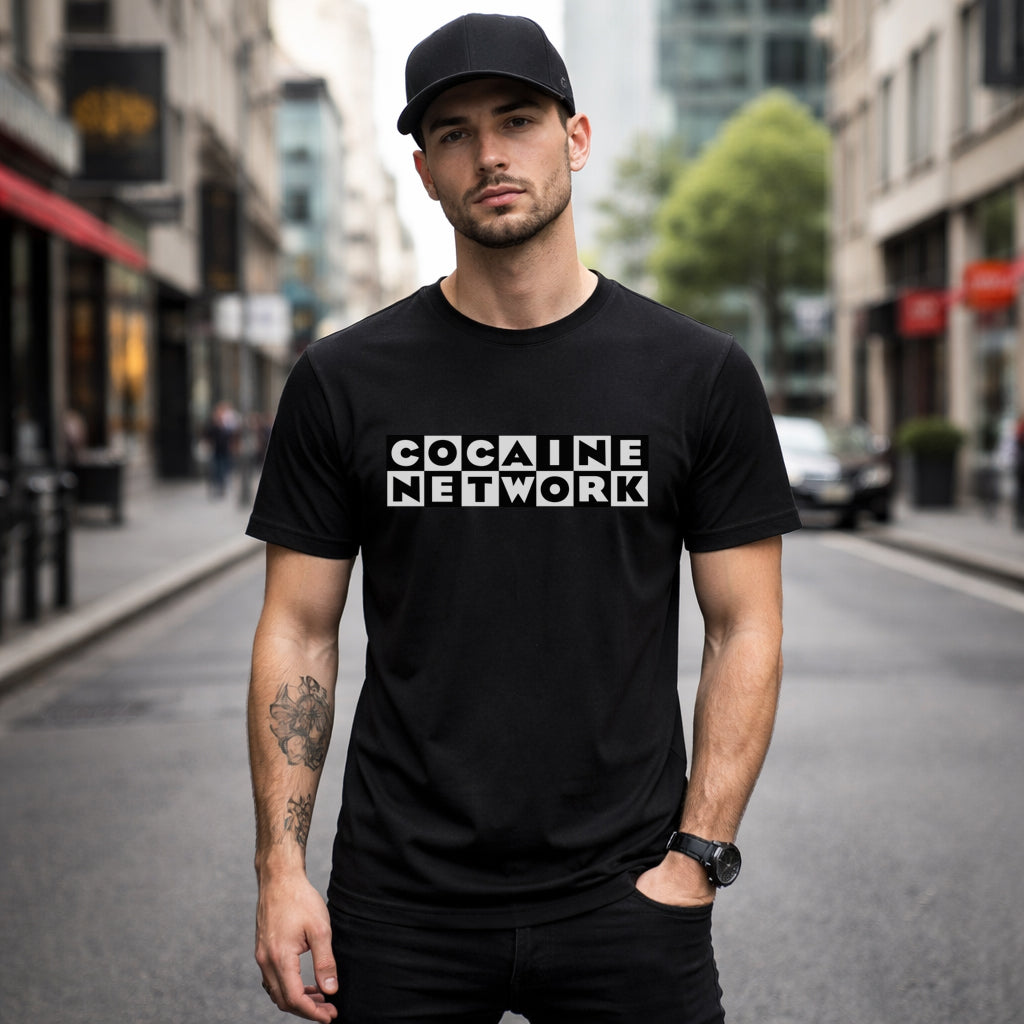 Cocaine Network Organic T-Shirt