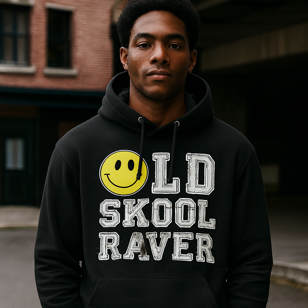 Oldskool Raver Premium Hoodie