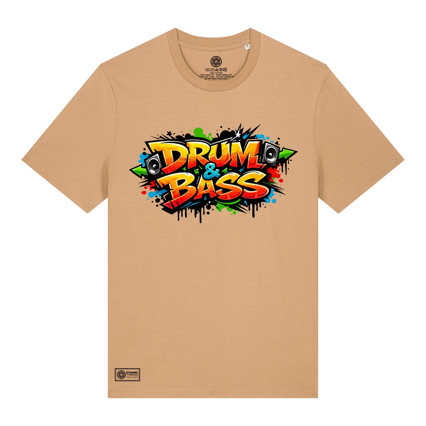 D&B Graffiti Organic T-Shirt