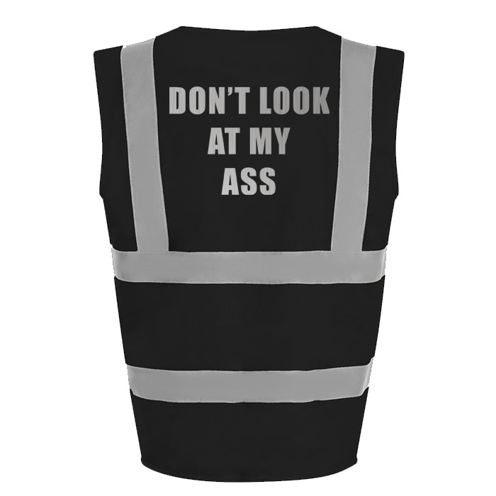 Don't Look Hi-Vis Vest (Black)