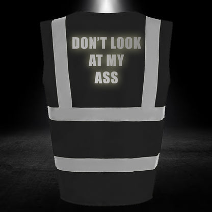 Don't Look Hi-Vis Vest (Black)