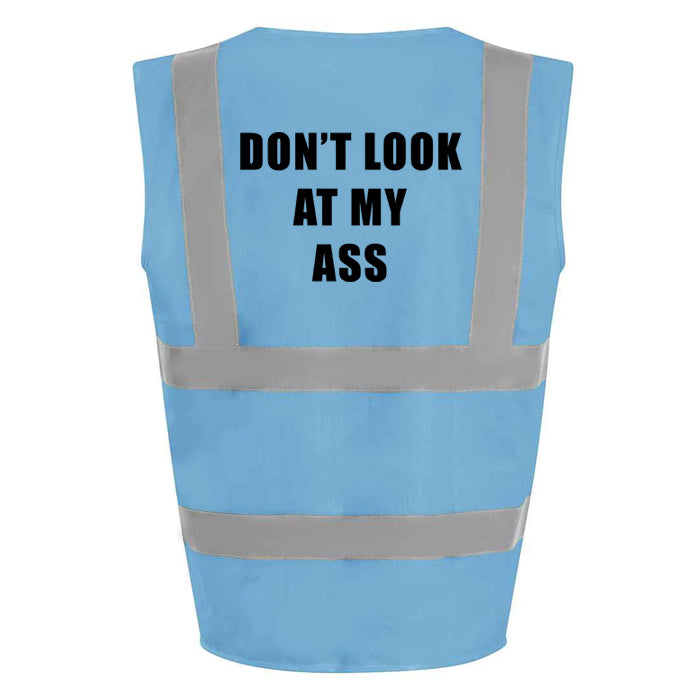 Don't Look Hi-Vis Vest (Blue)