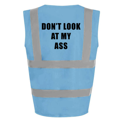 Don't Look Hi-Vis Vest (Blue)
