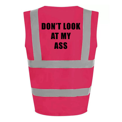 Don't Look Hi-Vis Vest (Pink)