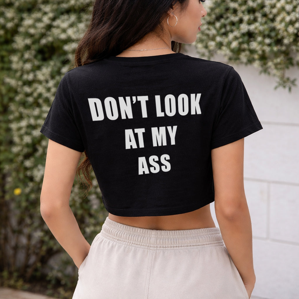 Don't Look Crop Top