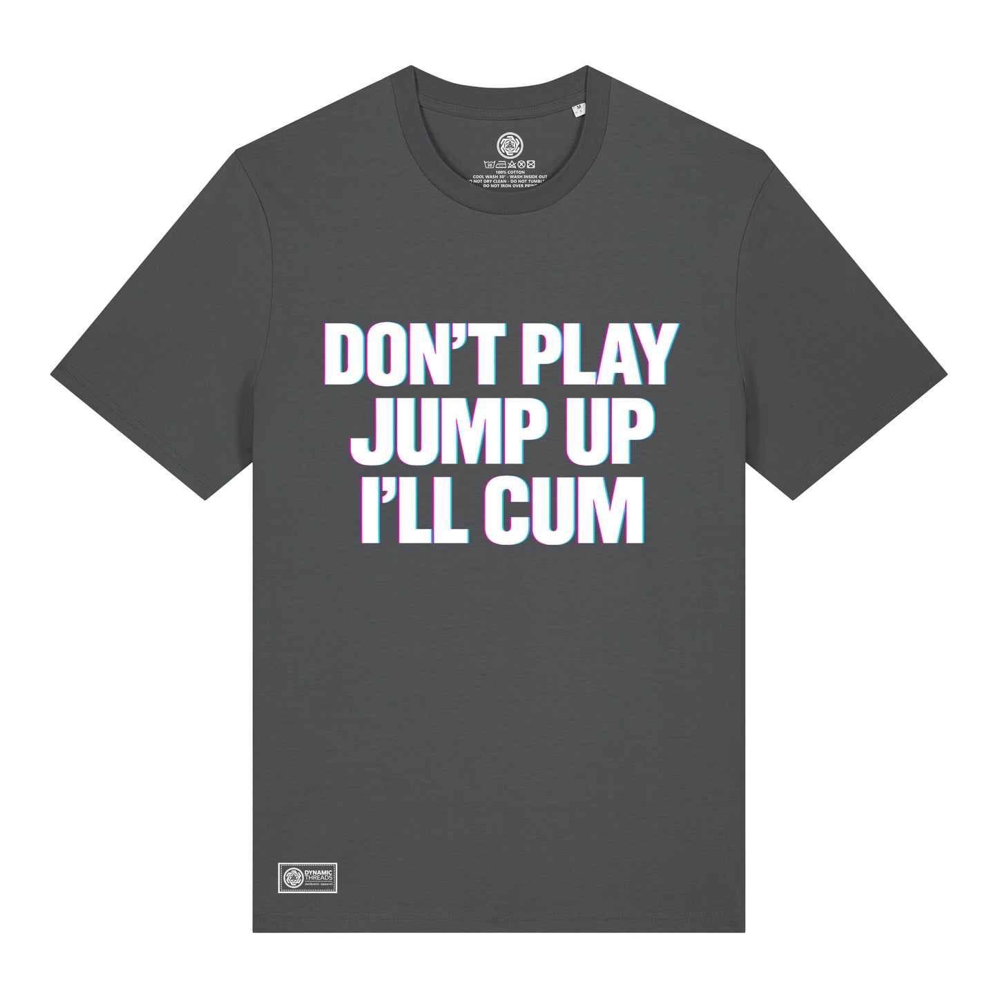 Don't Play Jump Up Organic T-Shirt