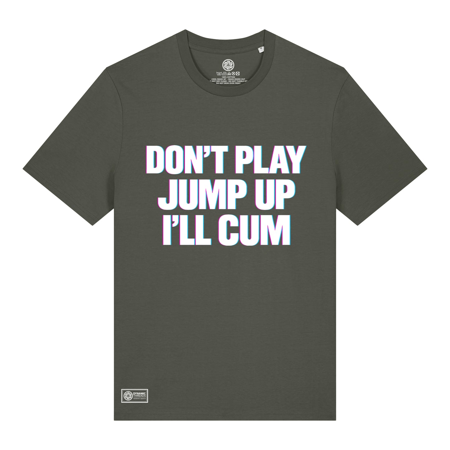 Don't Play Jump Up Organic T-Shirt