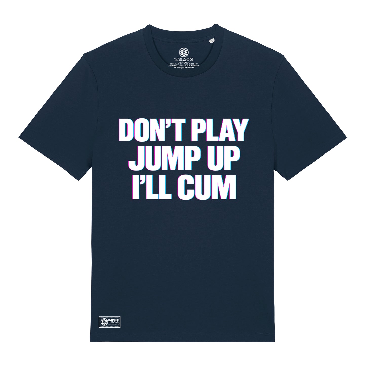 Don't Play Jump Up Organic T-Shirt