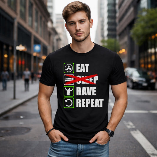 Eat, Rave, Repeat Classic T-Shirt