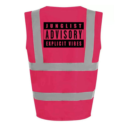 Explicit Vibes Hi-Vis Vest (Pink)
