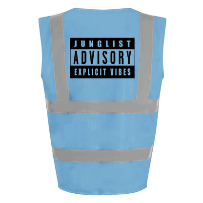 Explicit Vibes Hi-Vis Vest (Blue)