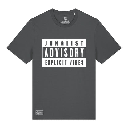 Junglist Advisory (Explicit Vibes) Organic T-Shirt