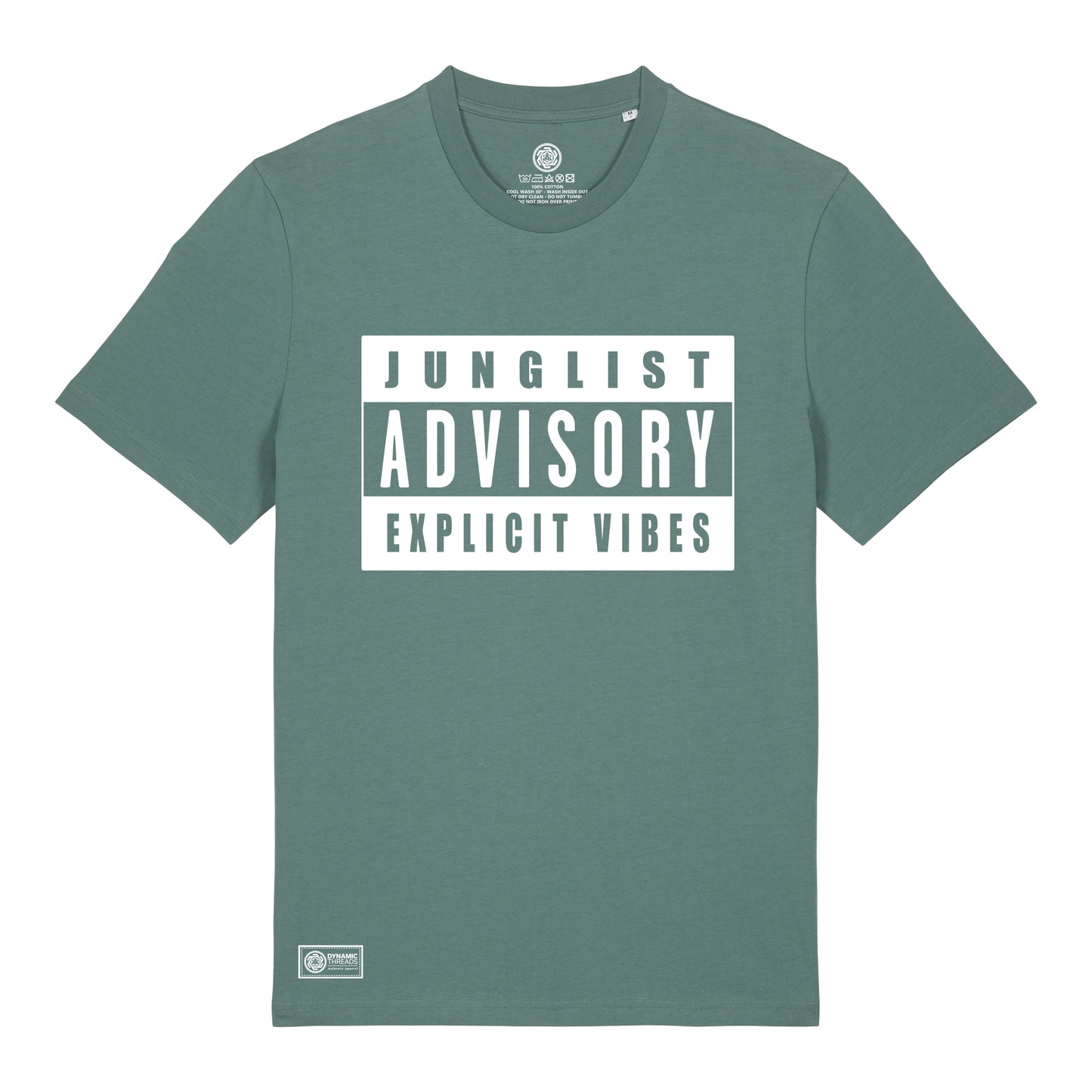 Junglist Advisory (Explicit Vibes) Organic T-Shirt