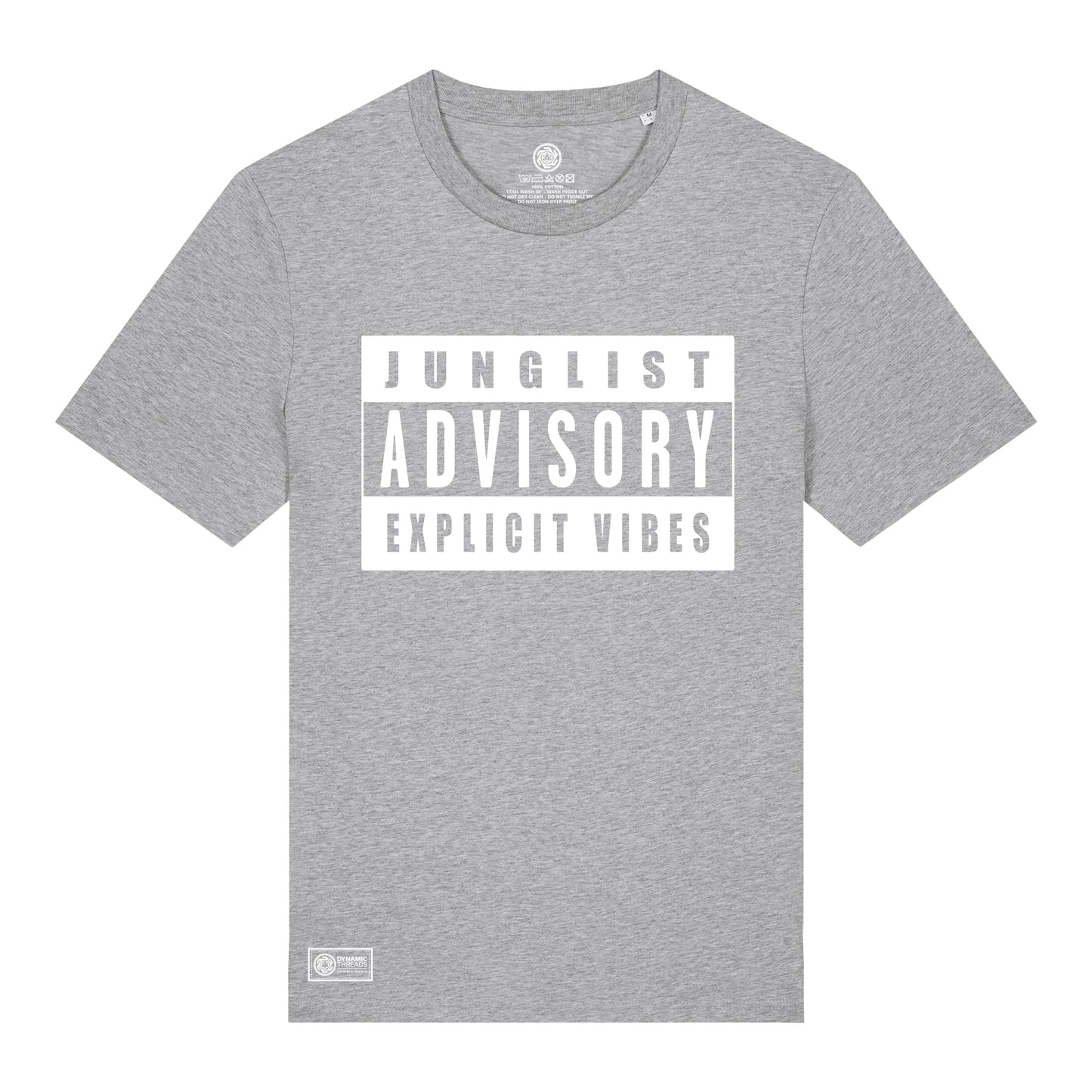 Junglist Advisory (Explicit Vibes) Organic T-Shirt