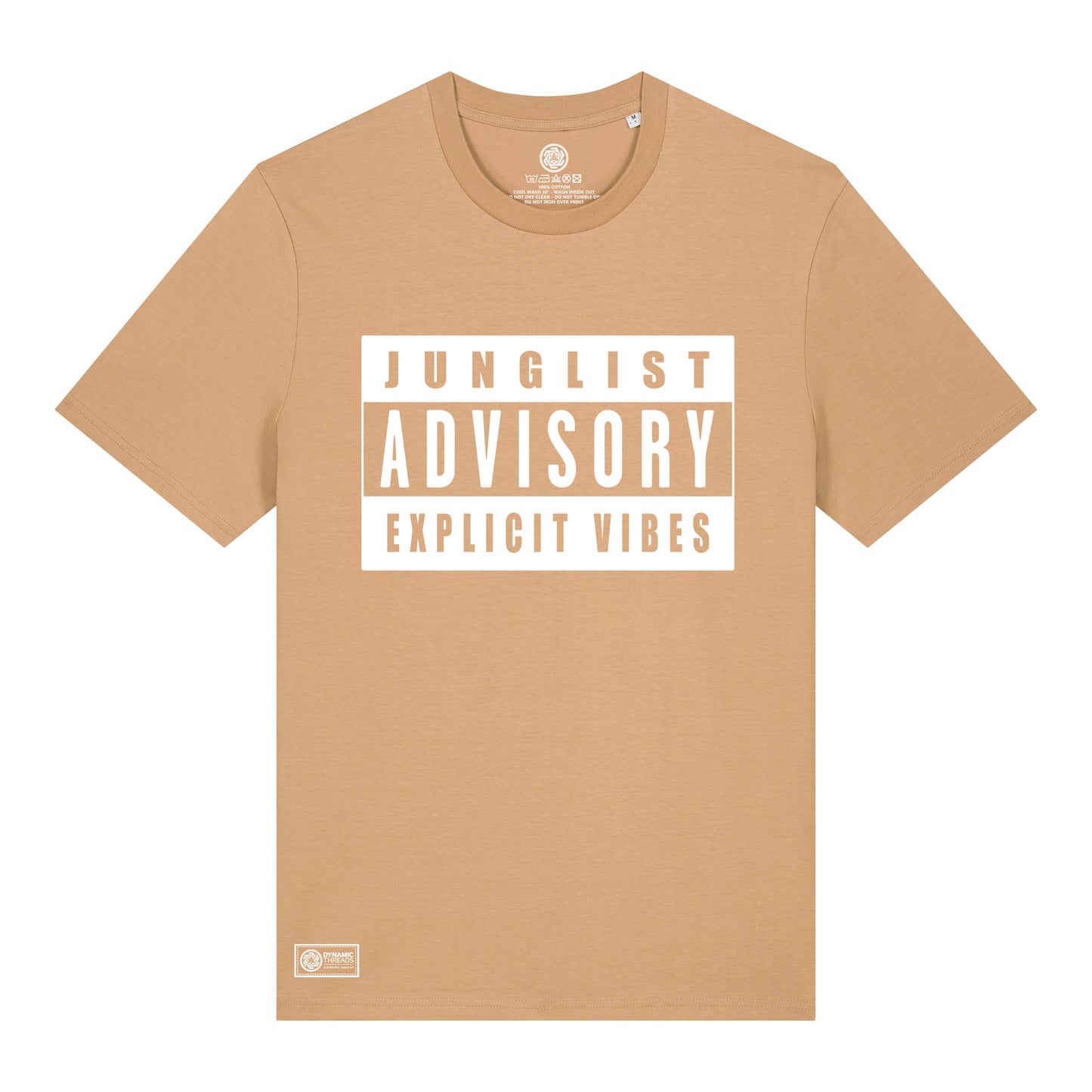 Junglist Advisory (Explicit Vibes) Organic T-Shirt