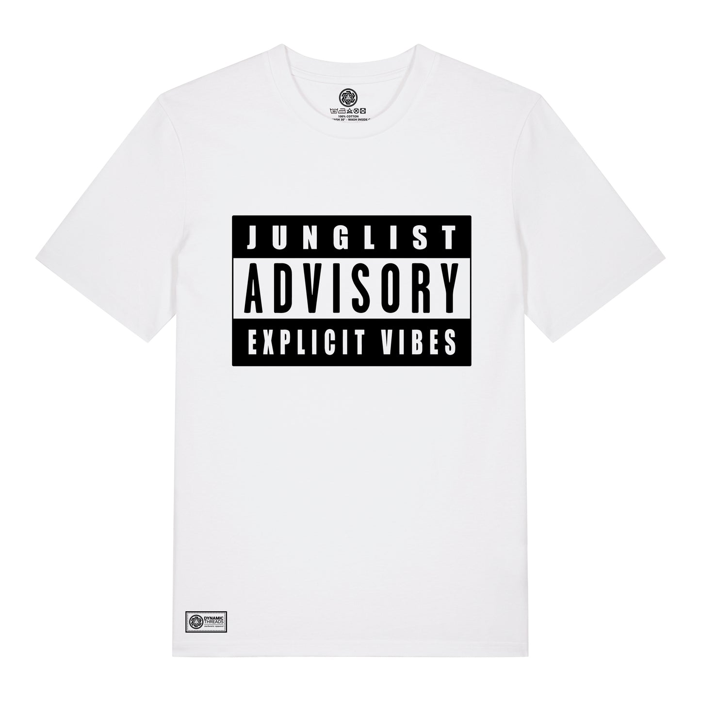 Junglist Advisory (Explicit Vibes) Organic T-Shirt