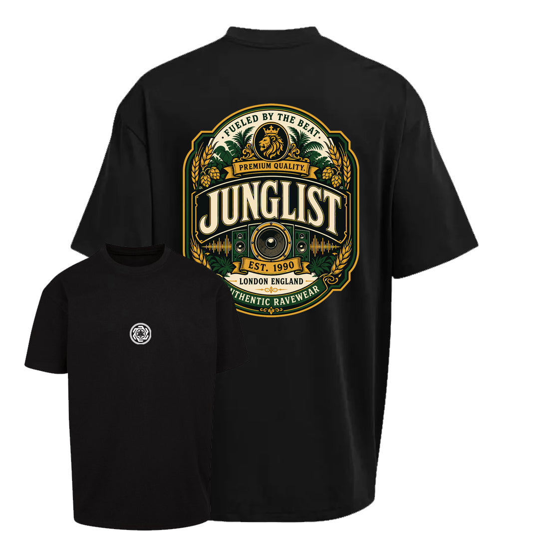 Fueled By The Beat Oversized T-Shirt