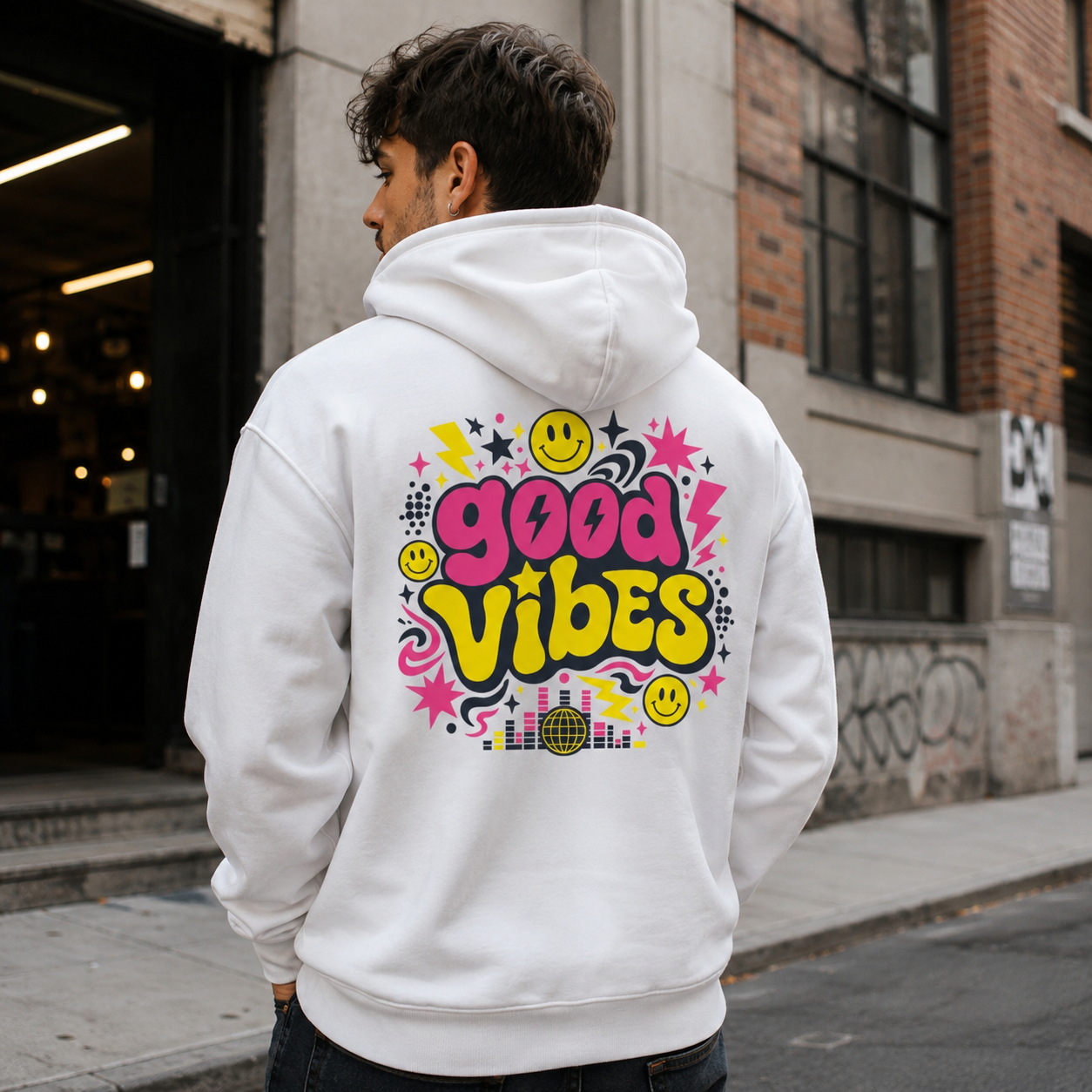 Good Vibes Premium Hoodie