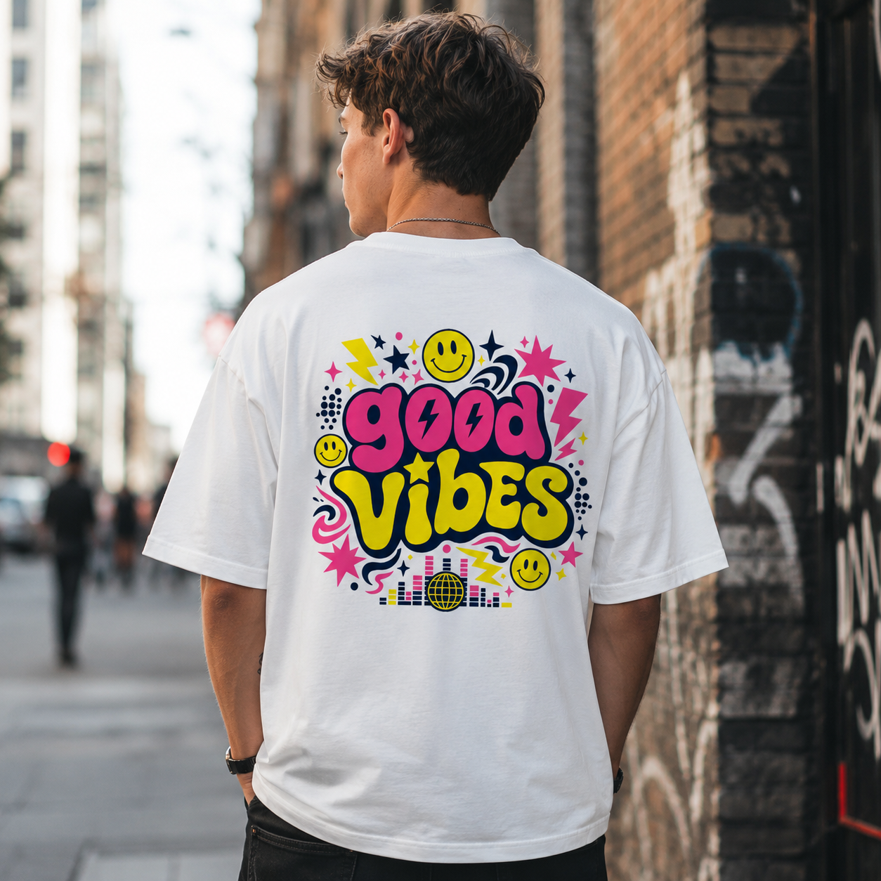 Good Vibes Oversized T-Shirt