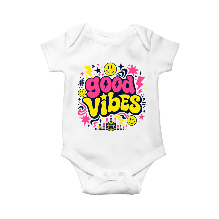 Good Vibes Baby Vest