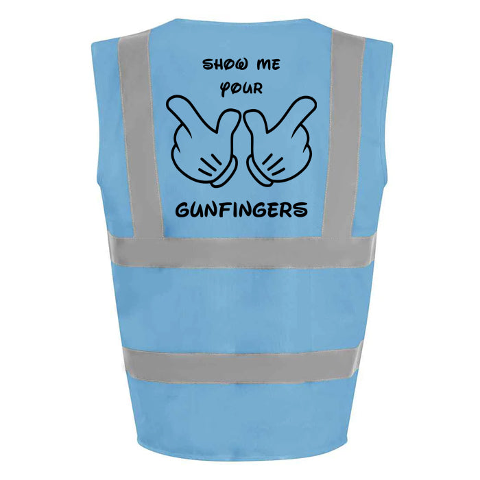 Gunfingers Hi-Vis Vest (Blue)
