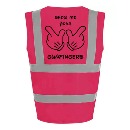 Gunfingers Hi-Vis Vest (Pink)