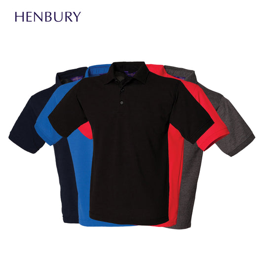 HB400 Henbury 65/35 Classic Pique Polos