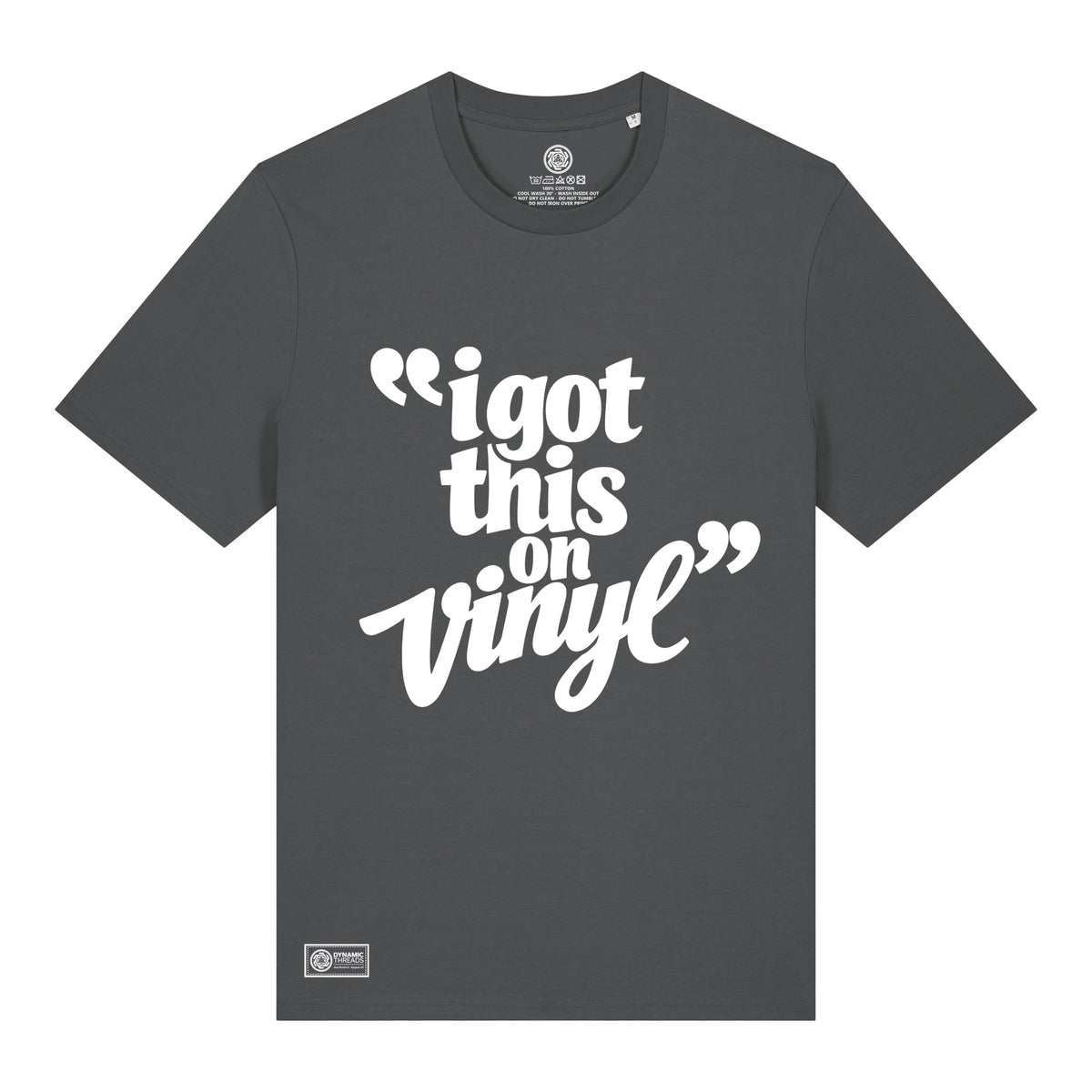 I Got This On Vinyl Organic T-Shirt