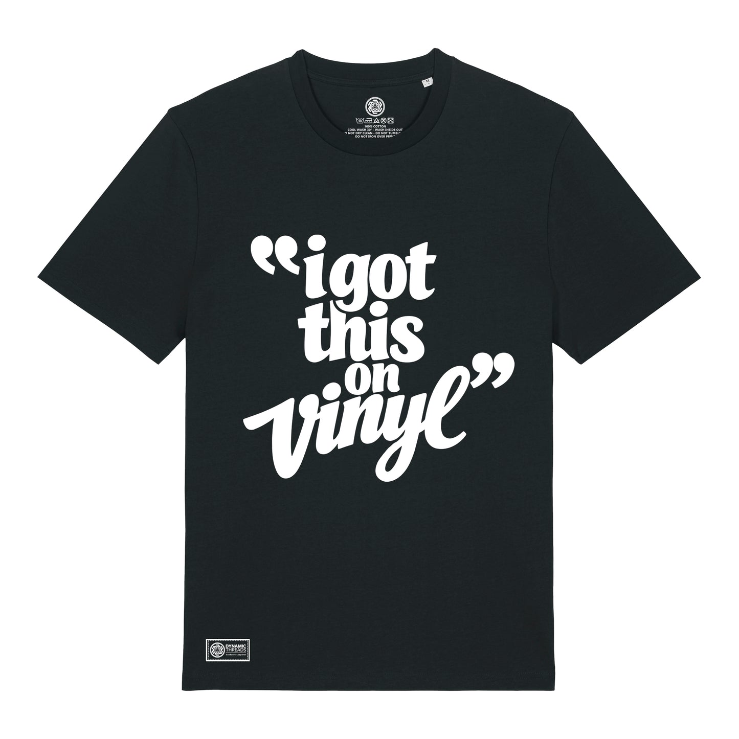 I Got This On Vinyl Organic T-Shirt