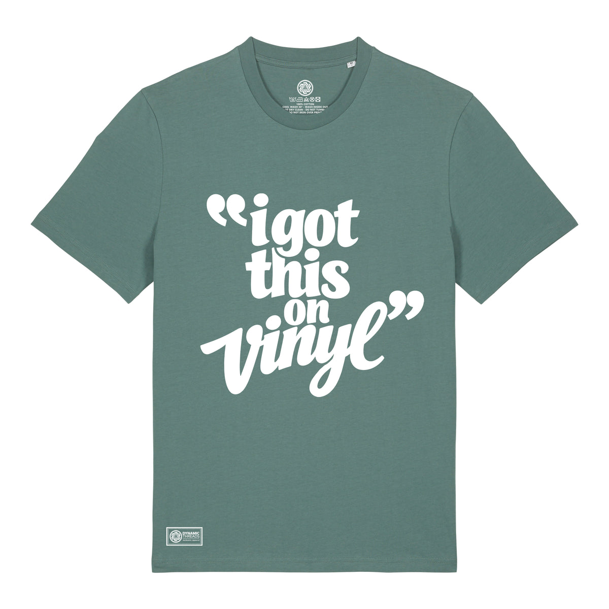 I Got This On Vinyl Organic T-Shirt