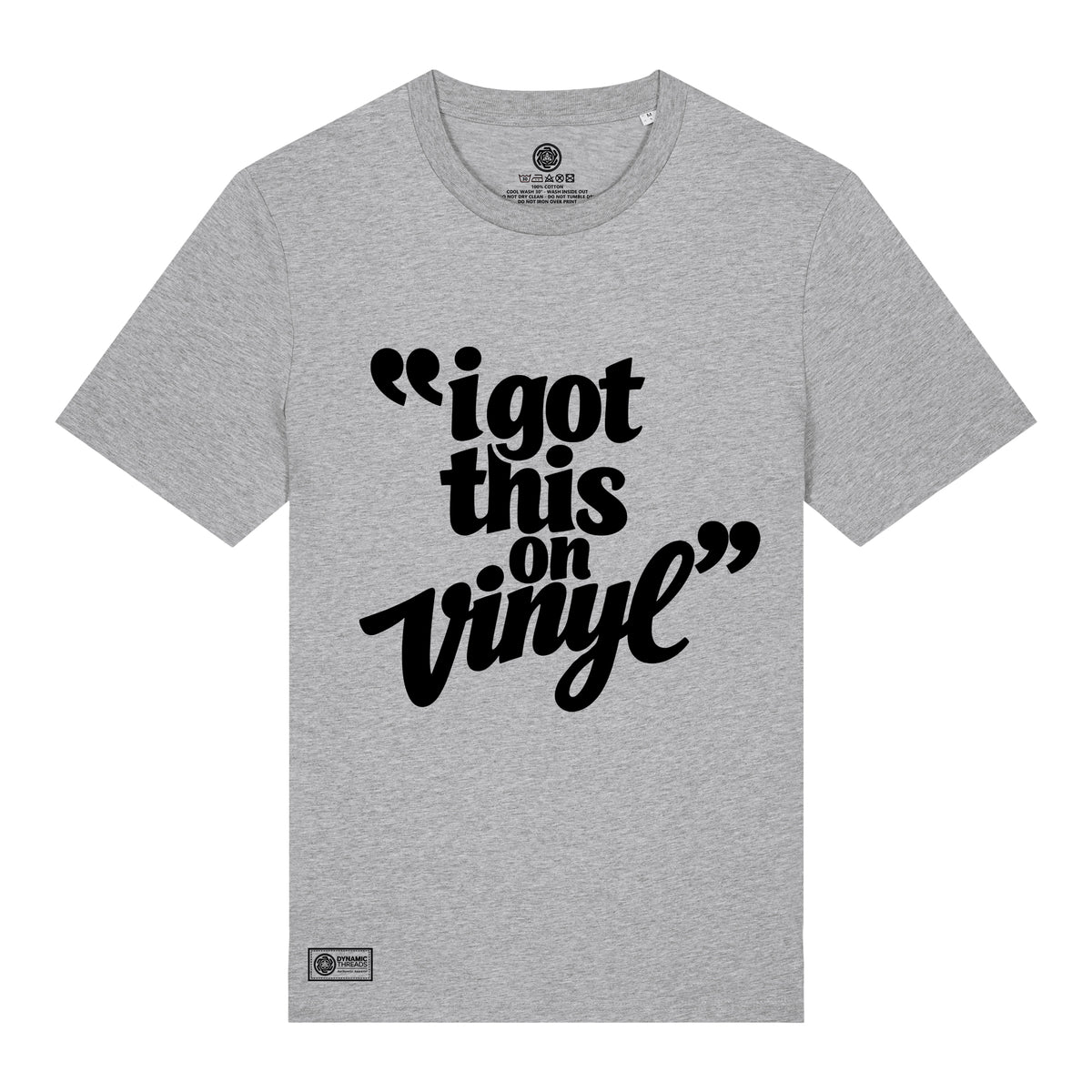 I Got This On Vinyl Organic T-Shirt