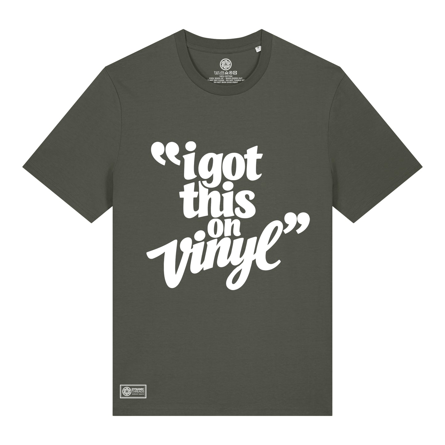 I Got This On Vinyl Organic T-Shirt