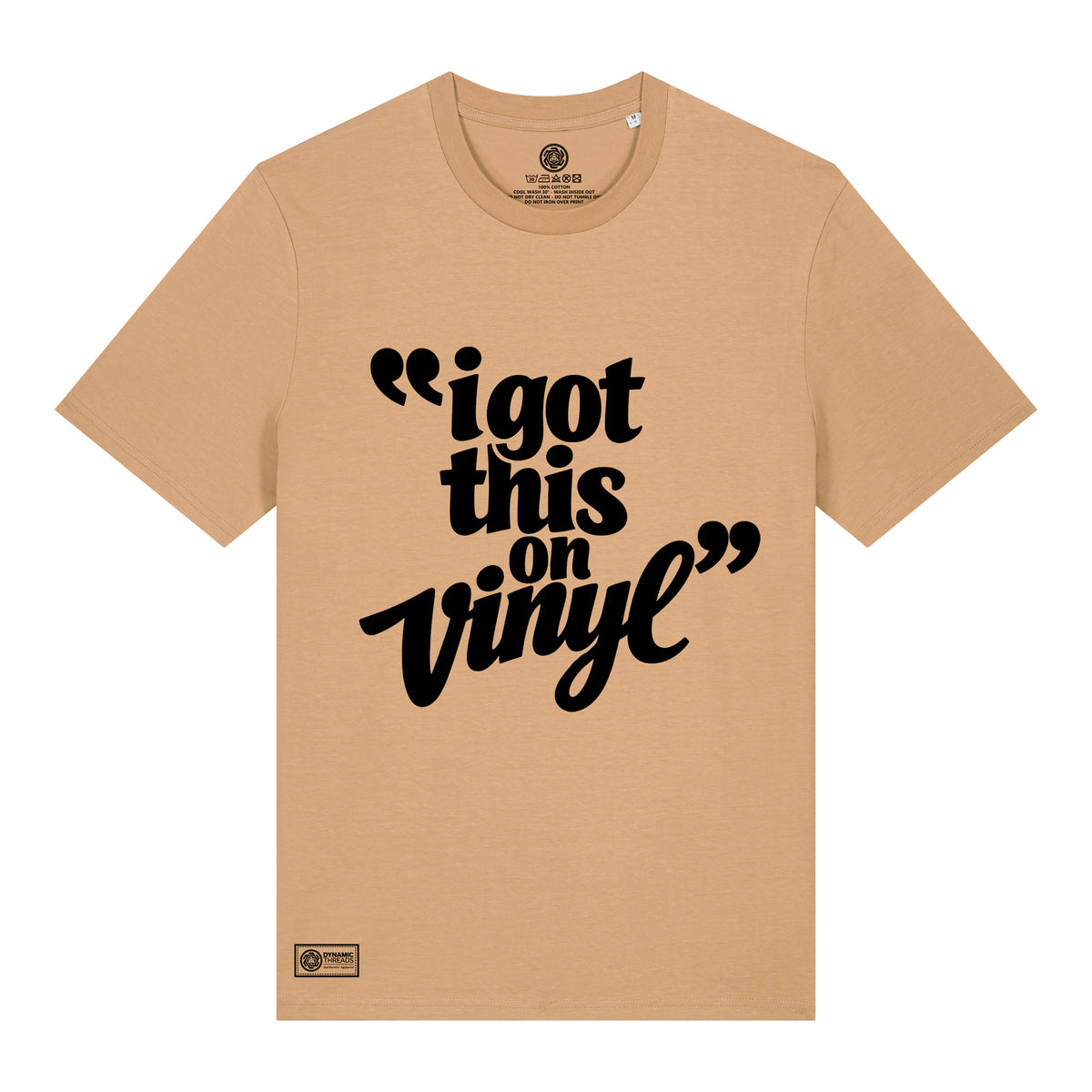 I Got This On Vinyl Organic T-Shirt