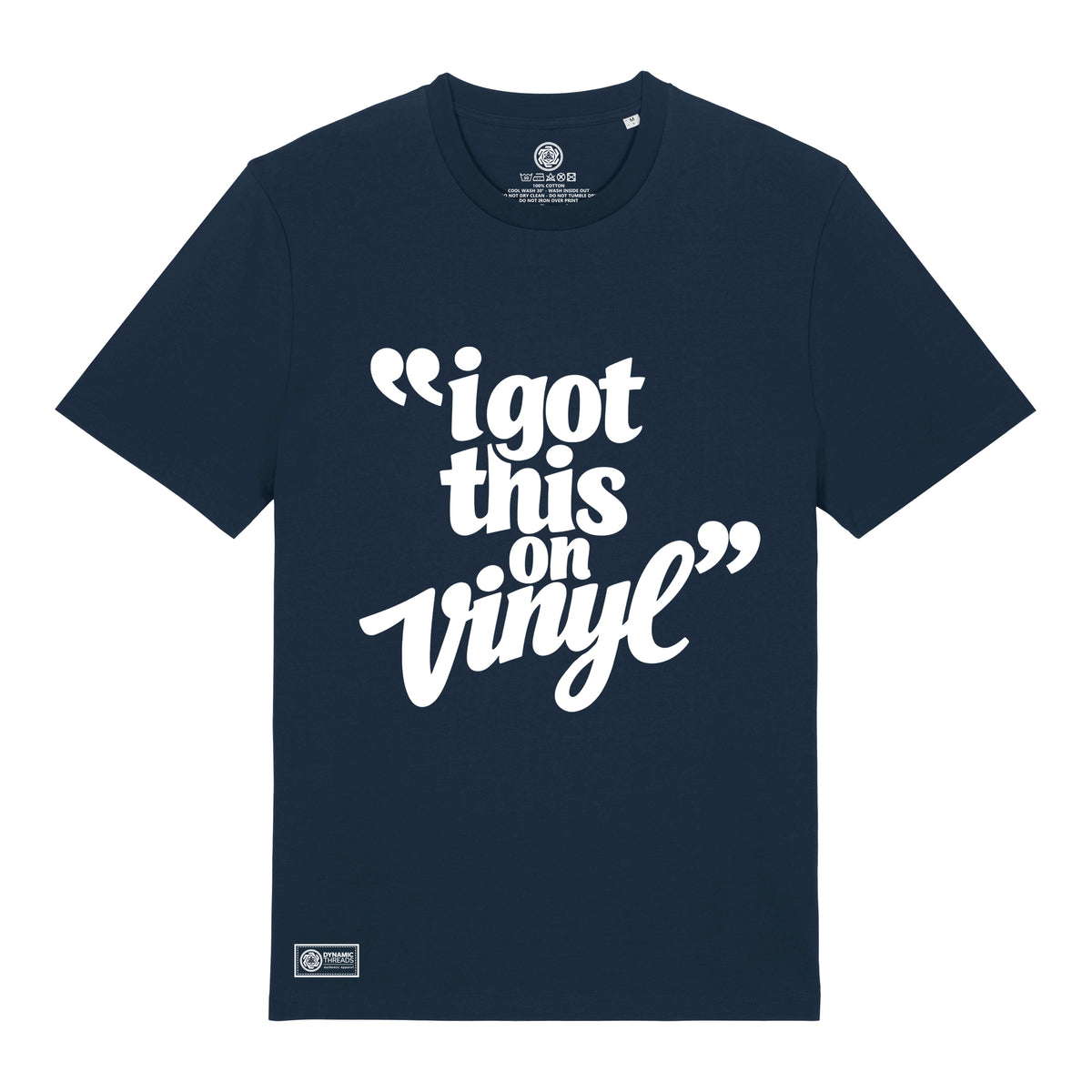I Got This On Vinyl Organic T-Shirt