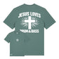 Jesus Loves Drum & Bass Organic T-Shirt