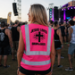 Jesus Loves DnB Hi-Vis Vest (Pink)