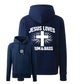 Jesus Loves Drum & Bass Premium Hoodie