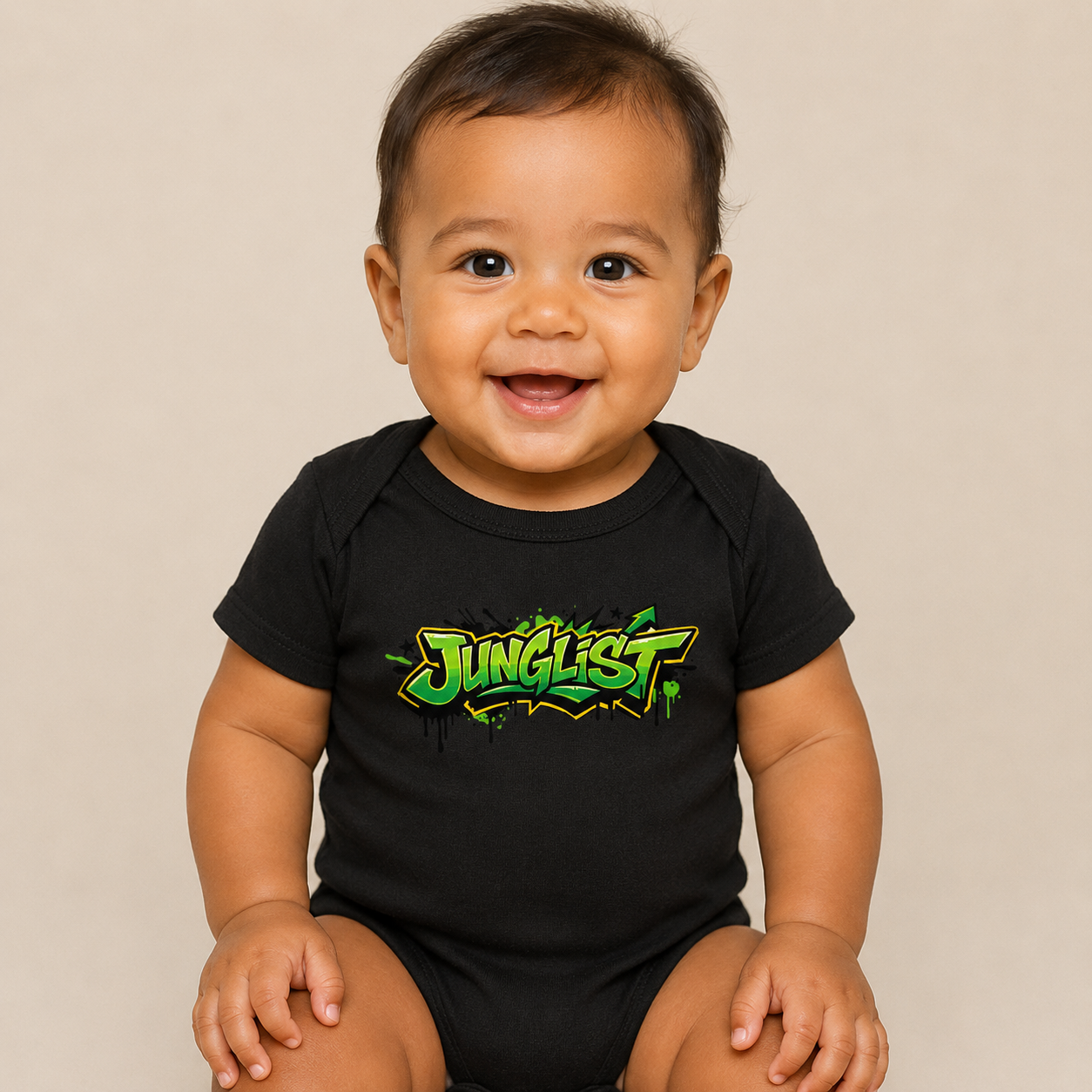 Junglist Graffiti Baby Vest