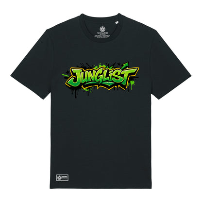 Junglist Graffiti Organic T-Shirt