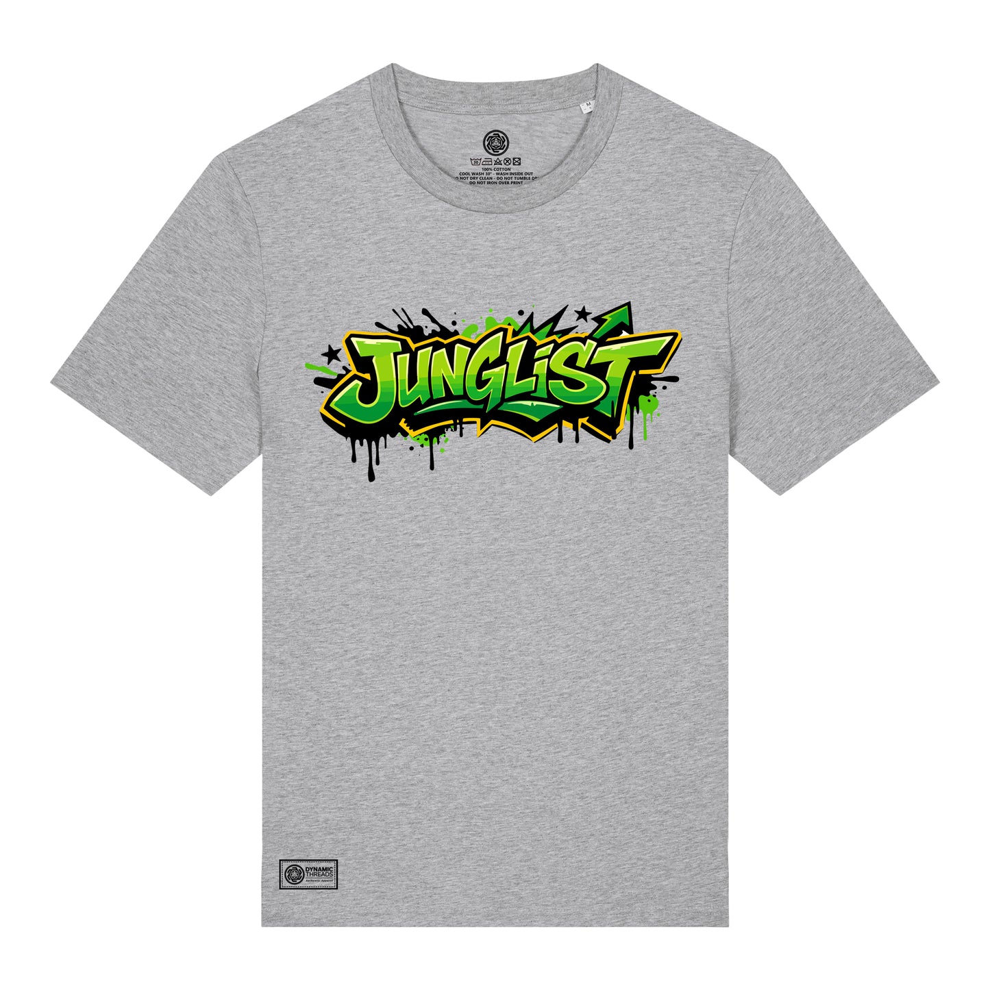 Junglist Graffiti Organic T-Shirt