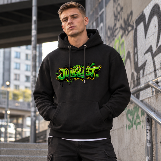 Junglist Graffiti Premium Hoodie