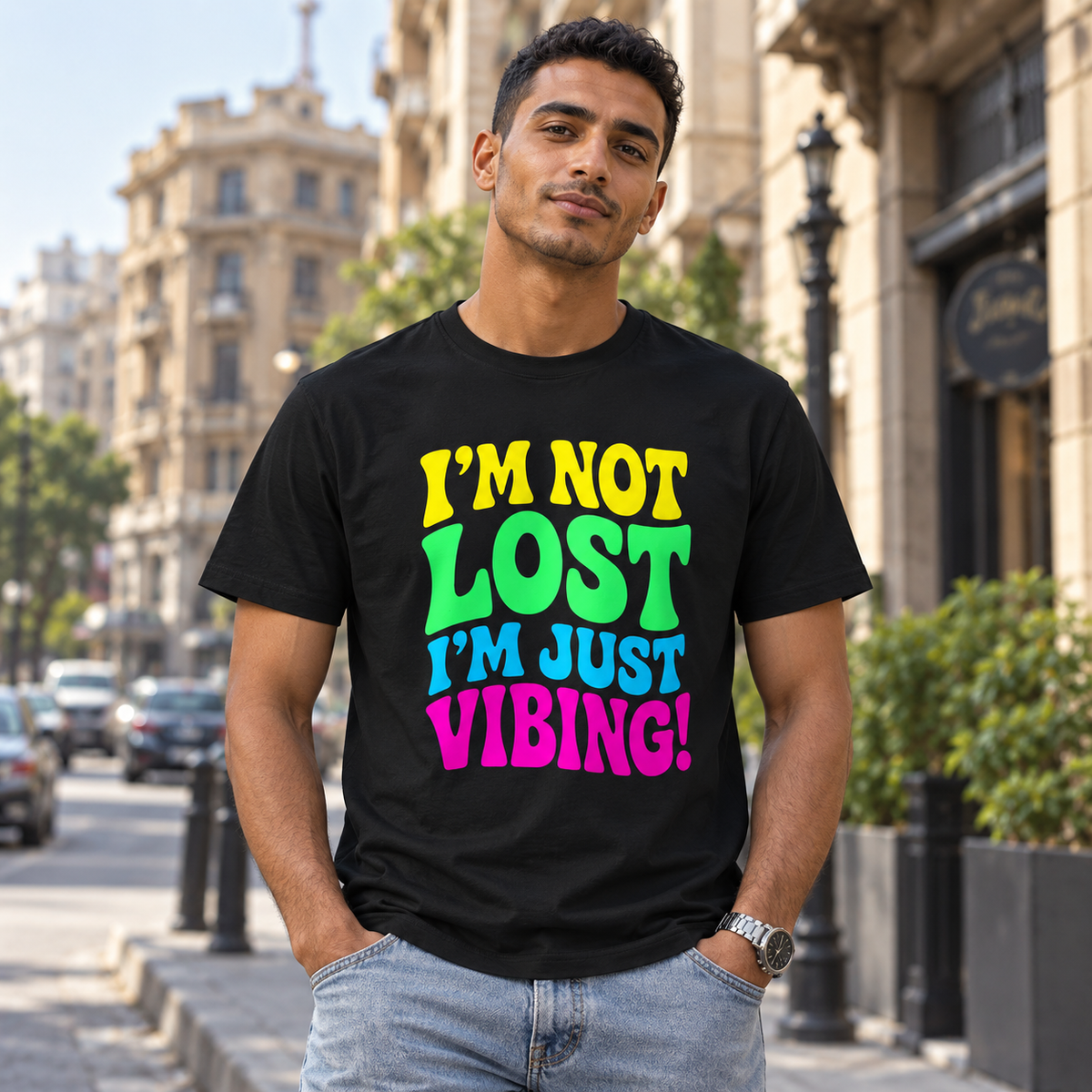 Just Vibing Organic T-Shirt